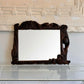 Art Nouveau Style Hand-Carved Timber Mirror