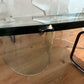 - Glass Wave Base Dining Table