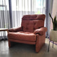 B&B Italia leather 'CORONADO' armchair by Afra & Tobia Scarpa
