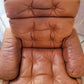 B&B Italia leather 'CORONADO' armchair by Afra & Tobia Scarpa