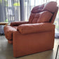 B&B Italia leather 'CORONADO' armchair by Afra & Tobia Scarpa