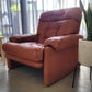 B&B Italia leather 'CORONADO' armchair by Afra & Tobia Scarpa