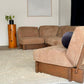 Set of Five Vintage Parker Chairs/Modular Sofa