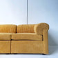 Yellow Corduroy Modular Sofa