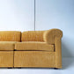 Yellow Corduroy Modular Sofa