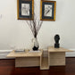 Split Level Travertine Coffee Table