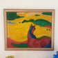Original Postmodern Horse Painting — Signed ‘92