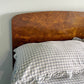 Vintage Burlwood Double Bed Frame