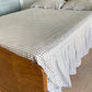 Vintage Burlwood Double Bed Frame