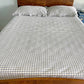 Vintage Burlwood Double Bed Frame