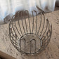 Sculptural Wire Fruit Bowl / Basket