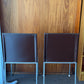 Authentic Calligaris Leather Dining Chairs — Made in Italy (Set of 5)