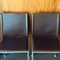 Authentic Calligaris Leather Dining Chairs — Made in Italy (Set of 5)