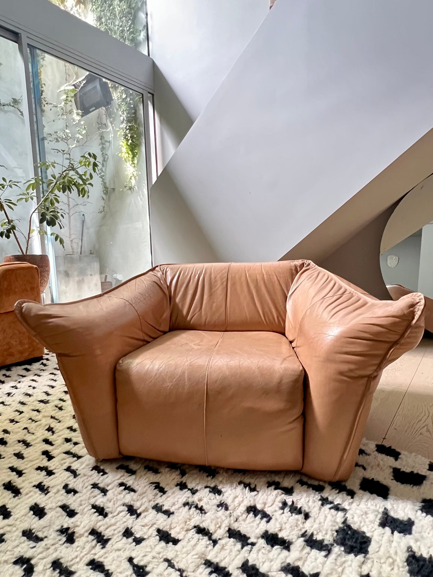 Rare  'Andes' Lounge Chair by Gerard Van Den Berg