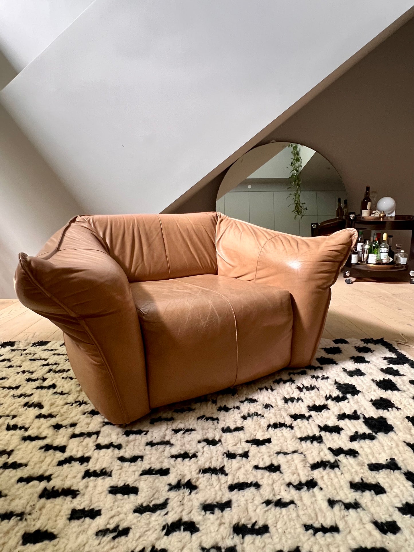 Rare  'Andes' Lounge Chair by Gerard Van Den Berg