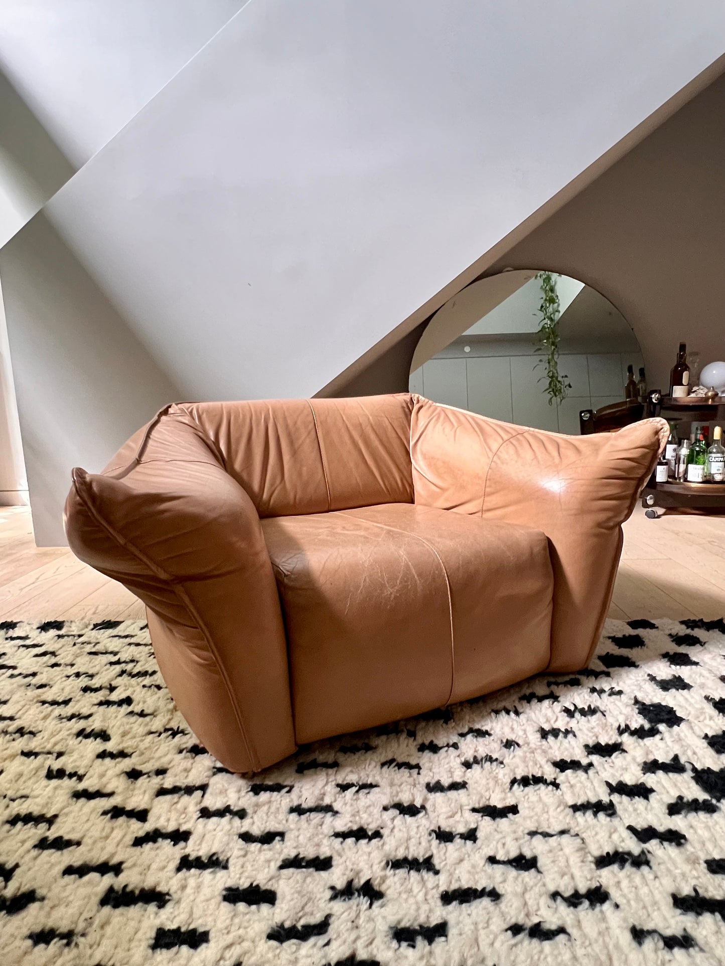 Rare  'Andes' Lounge Chair by Gerard Van Den Berg