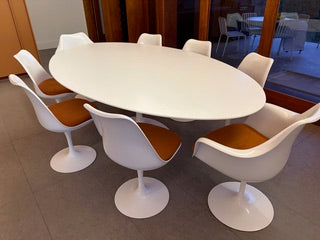 Knoll Saarinen Oval Dining Table 2440mm