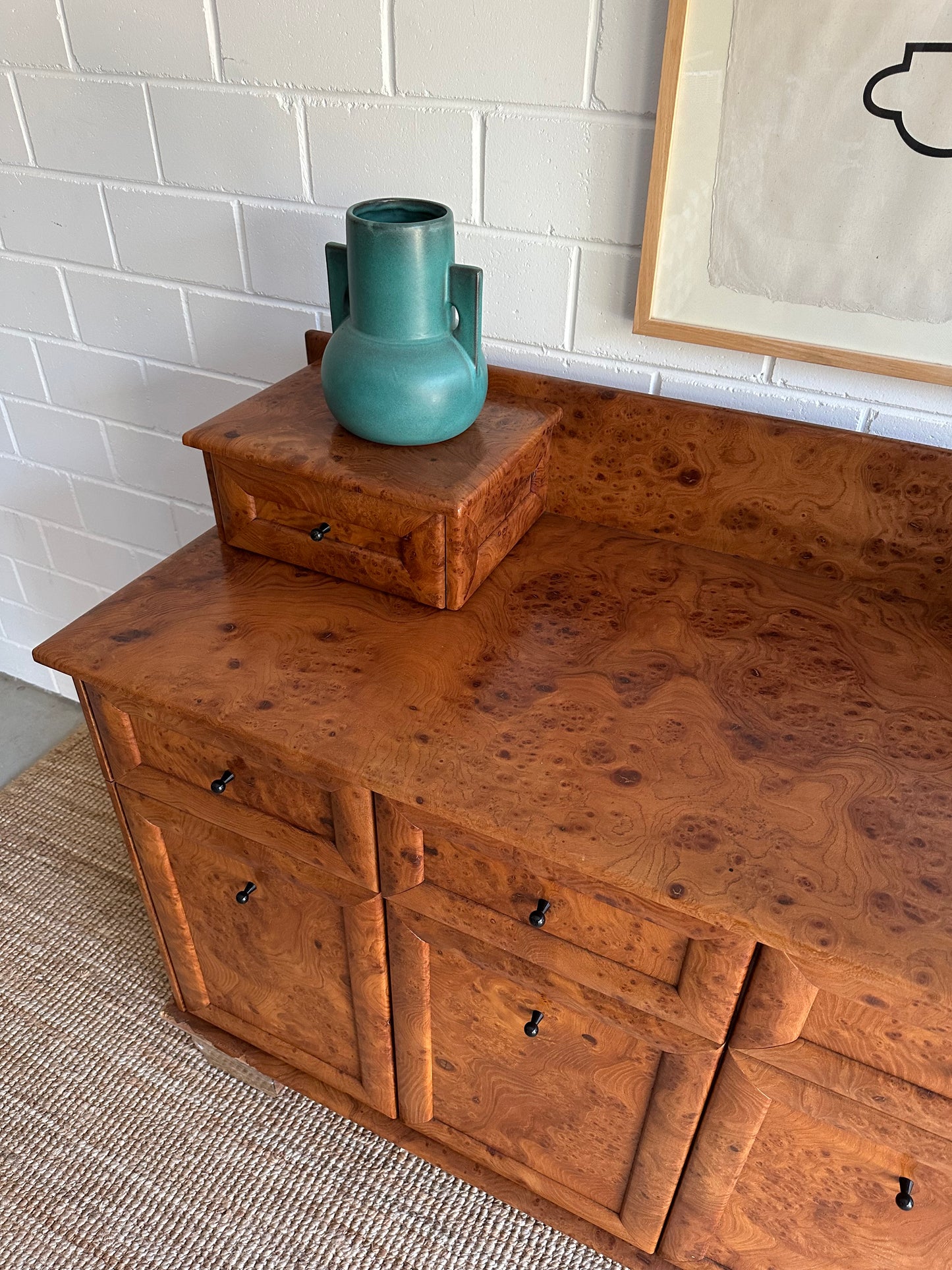 - Burl Timber Sideboard