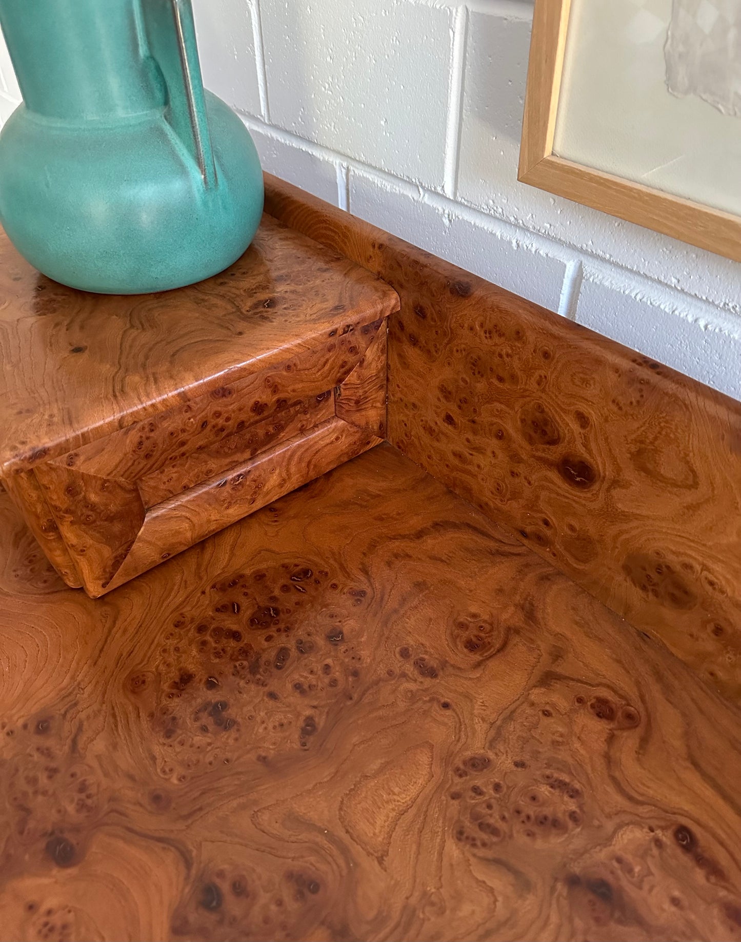- Burl Timber Sideboard
