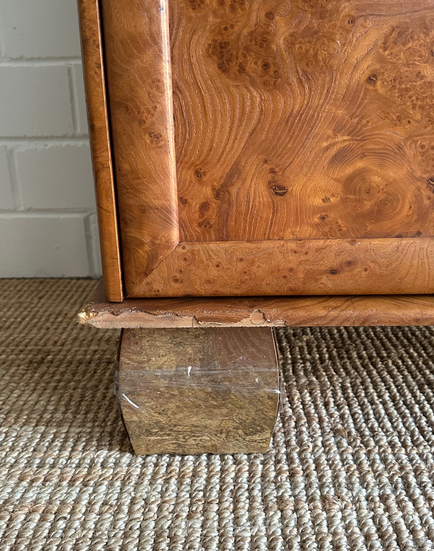 - Burl Timber Sideboard