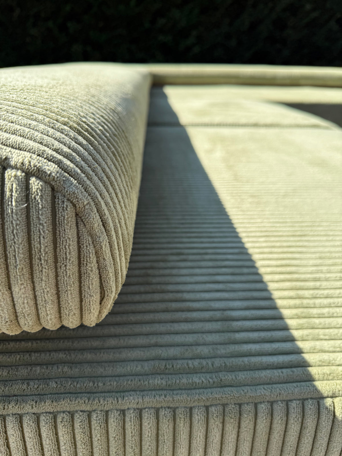 ON HOLD Large Corduroy Sofa Set