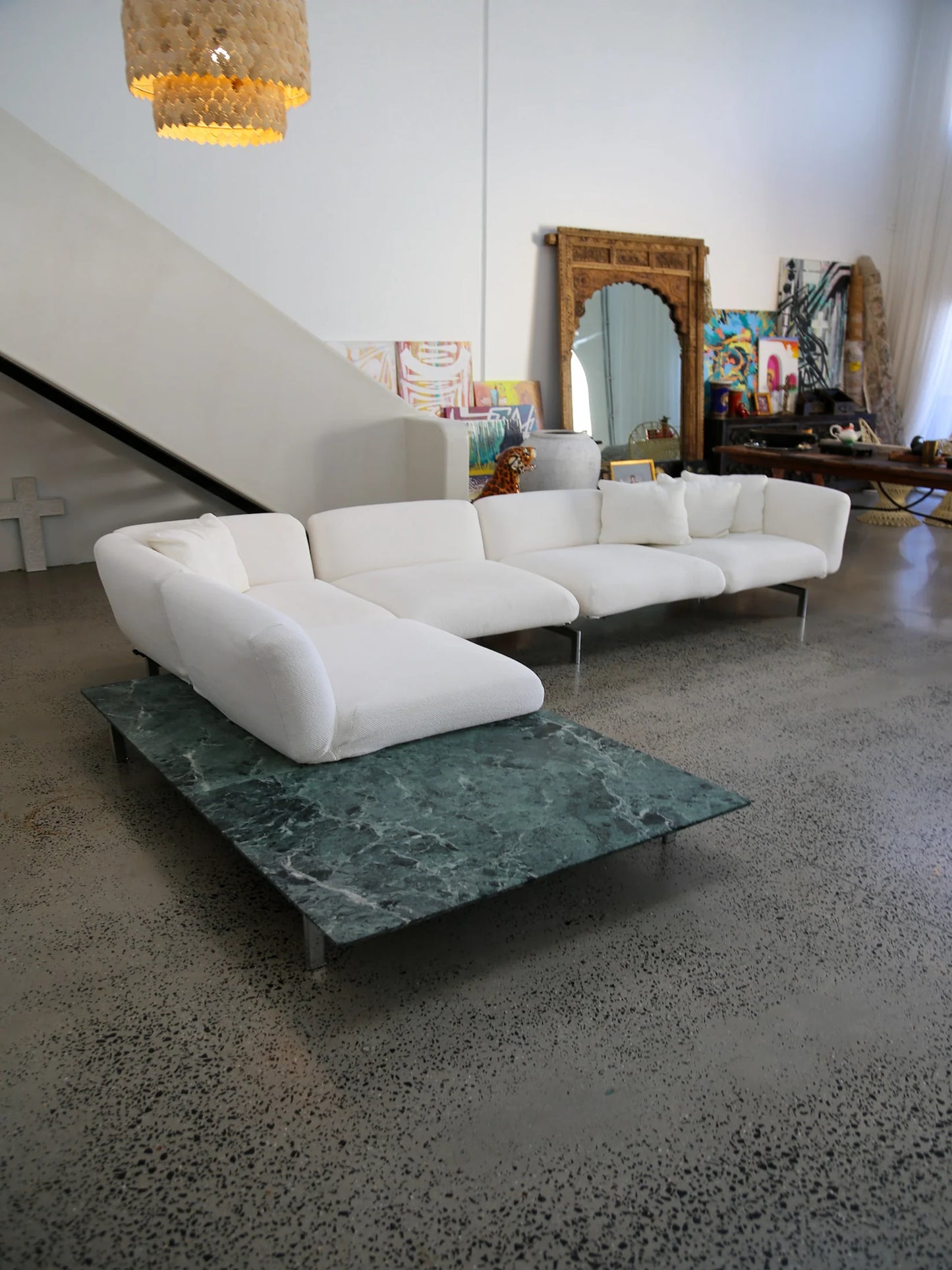 Rare Italian Avio Modular Sofa by Piero Lissoni