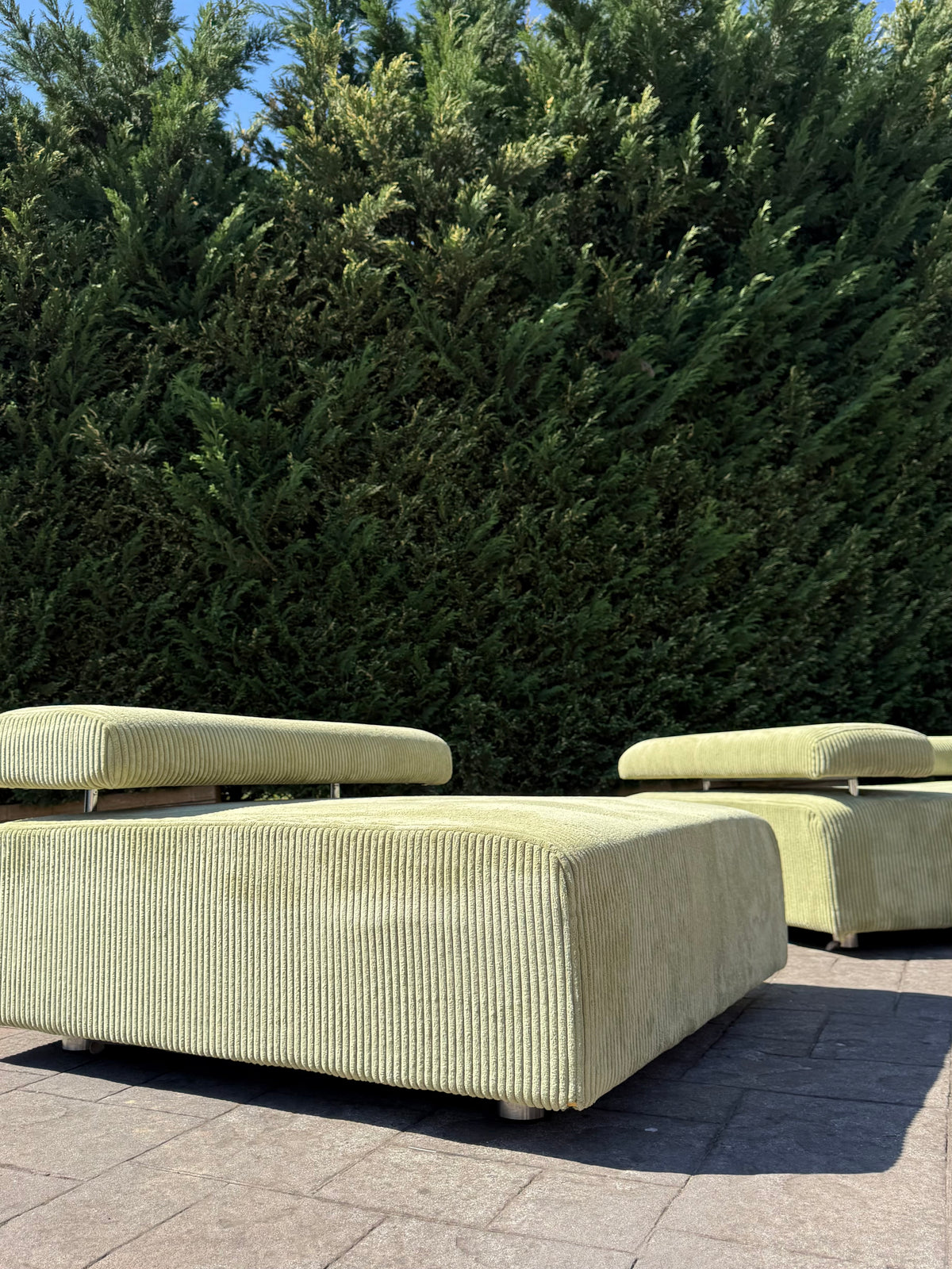 ON HOLD Large Corduroy Sofa Set