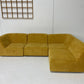 - Custom Order - Gold Jumbo Corduroy Modular Sofa