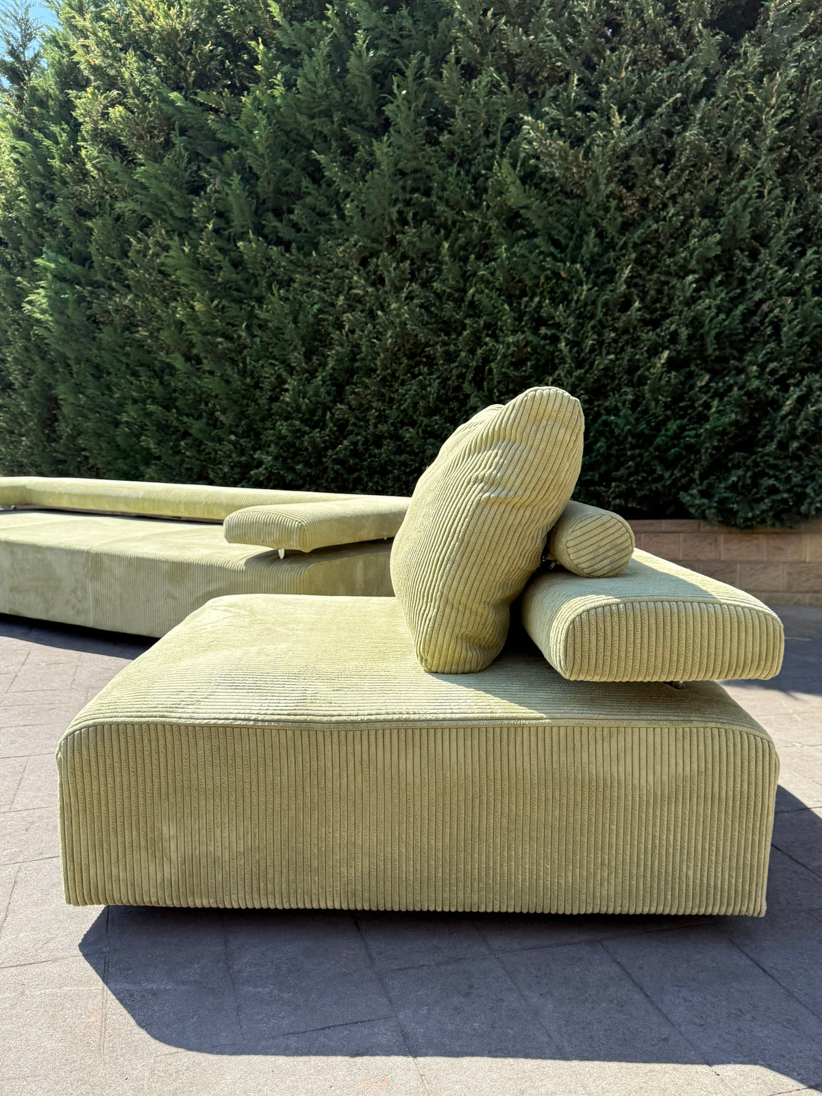 ON HOLD Large Corduroy Sofa Set