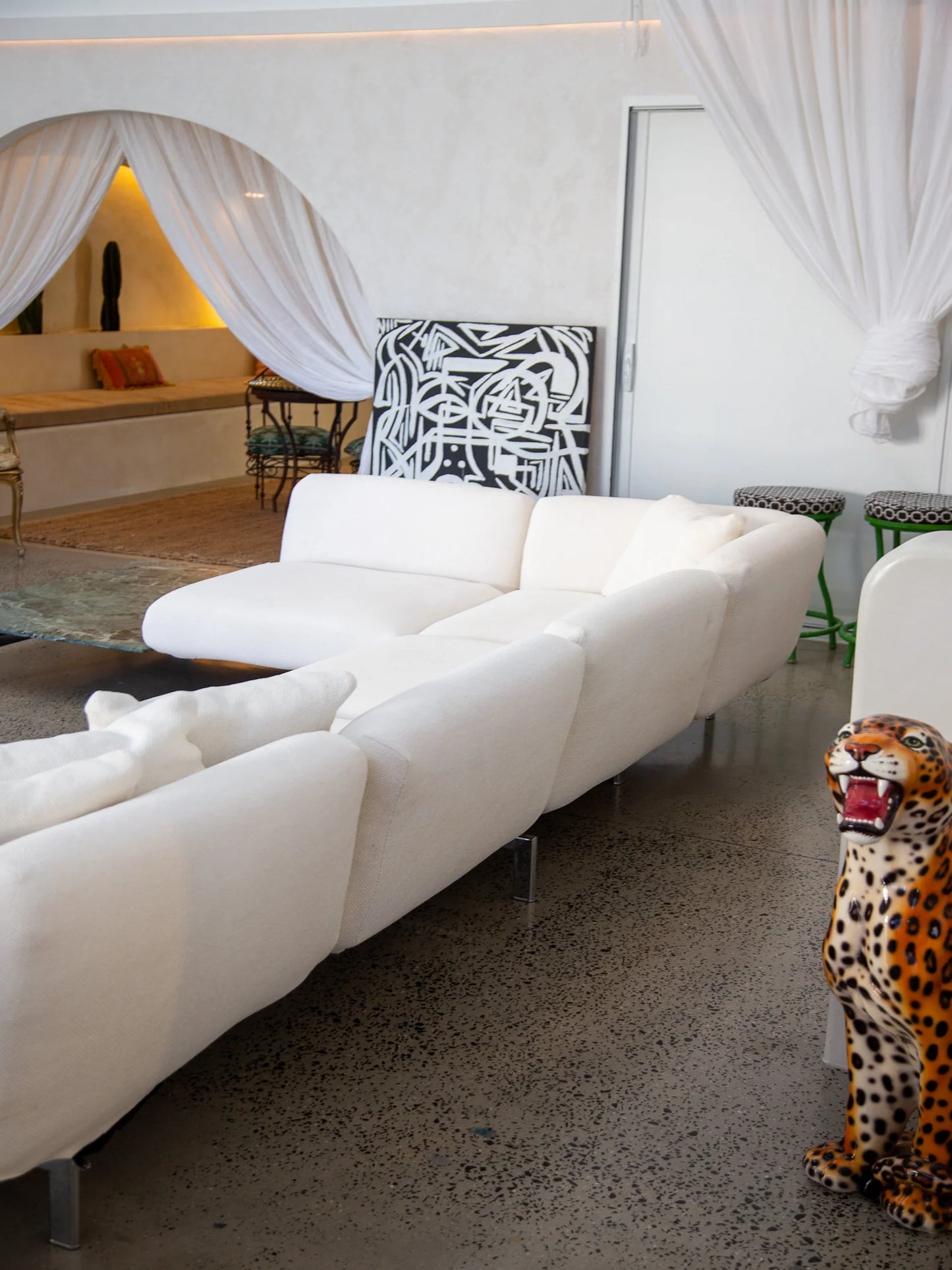 Rare Italian Avio Modular Sofa by Piero Lissoni