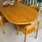 Nomi Gathering Oval Table & Set of Eight Chairs