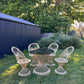 Mid-Century Spun Fiberglass Dining Set by Russell Woodard - 60's
