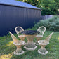 Mid-Century Spun Fiberglass Dining Set by Russell Woodard - 60's