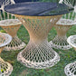 Mid-Century Spun Fiberglass Dining Set by Russell Woodard - 60's