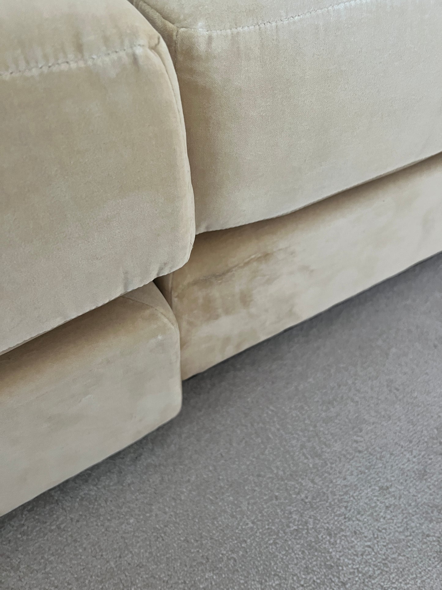 Willy Rizzo Sofa for Mario Sabot, 1970s Italy