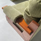 Green Corduroy Modular Sofa