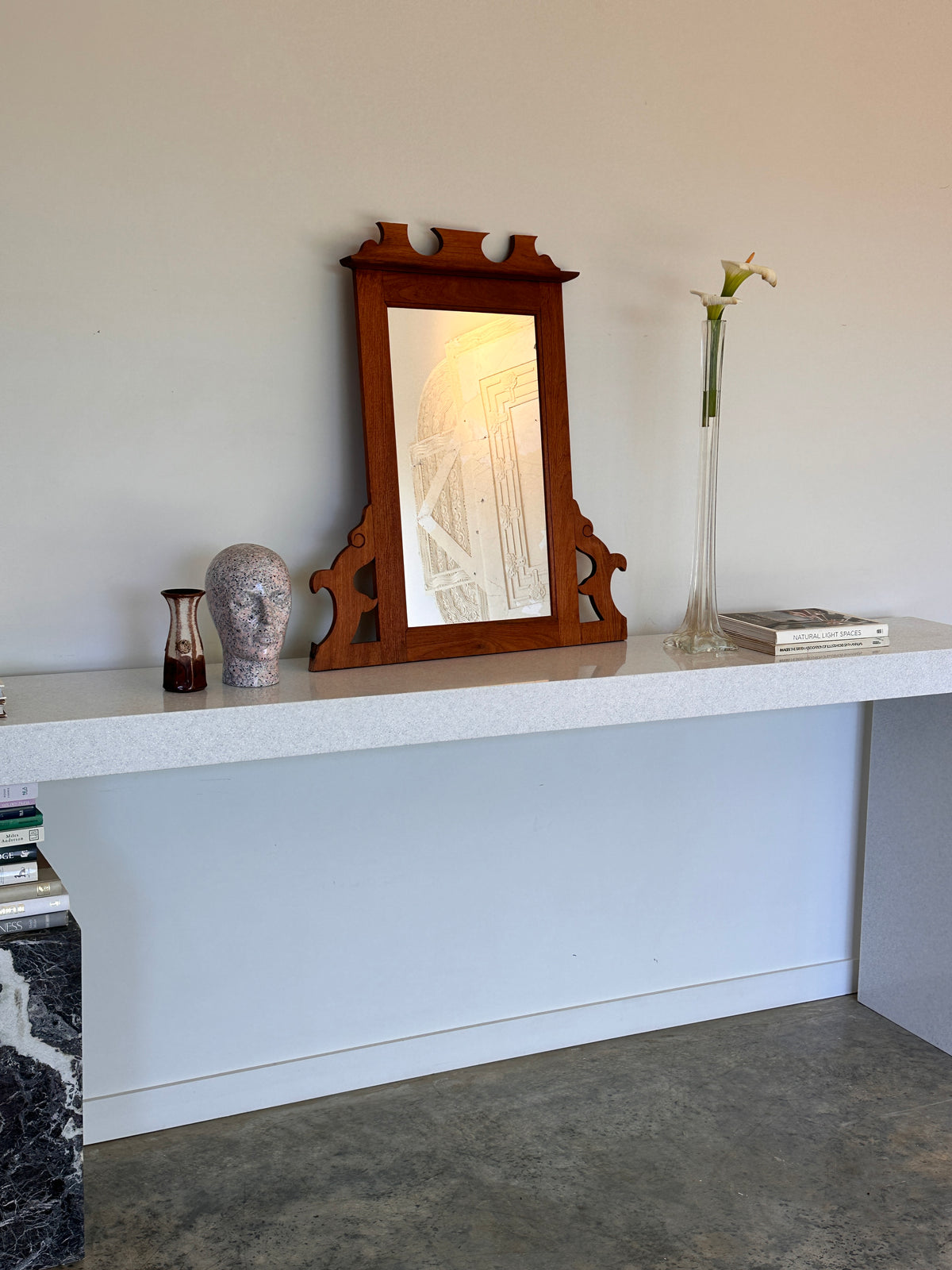 Arts & Crafts Vintage Timber Mirror