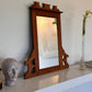 Arts & Crafts Vintage Timber Mirror