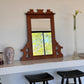 Arts & Crafts Vintage Timber Mirror