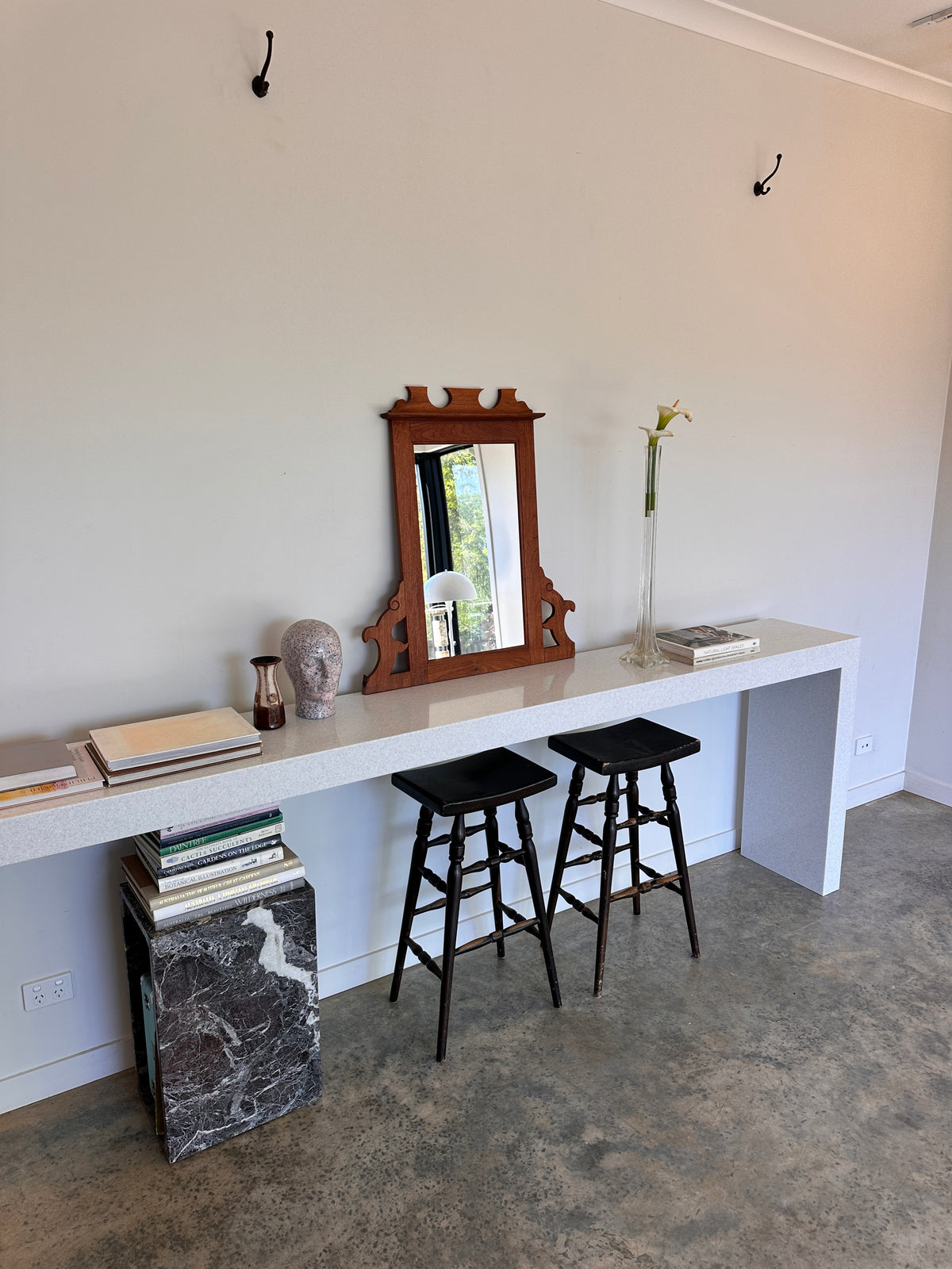Arts & Crafts Vintage Timber Mirror