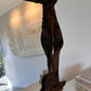 Art Nouveau Style Hand-Carved Timber Mirror