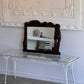 Art Nouveau Style Hand-Carved Timber Mirror