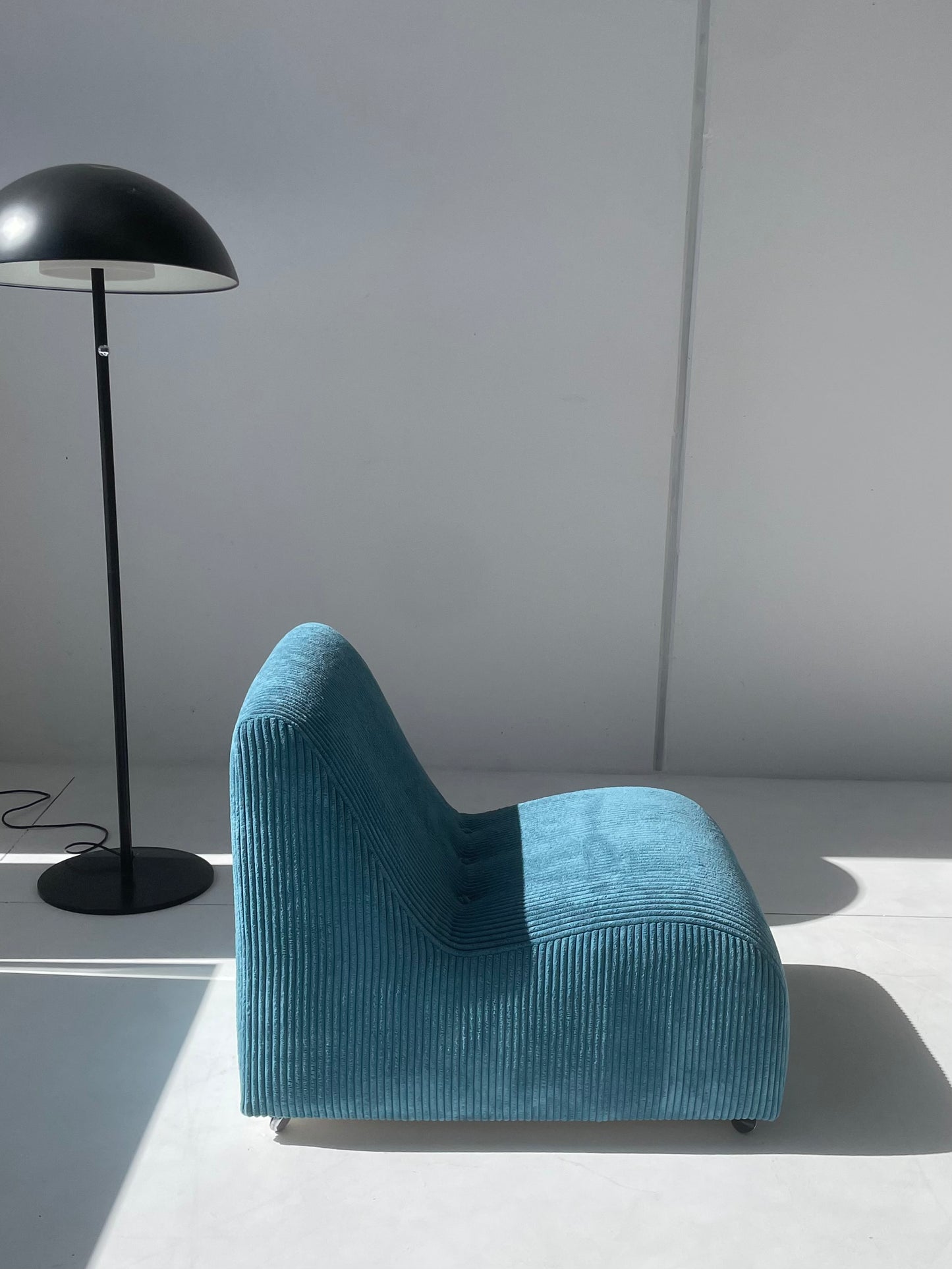 Zotta Blue Corduroy Chairs
