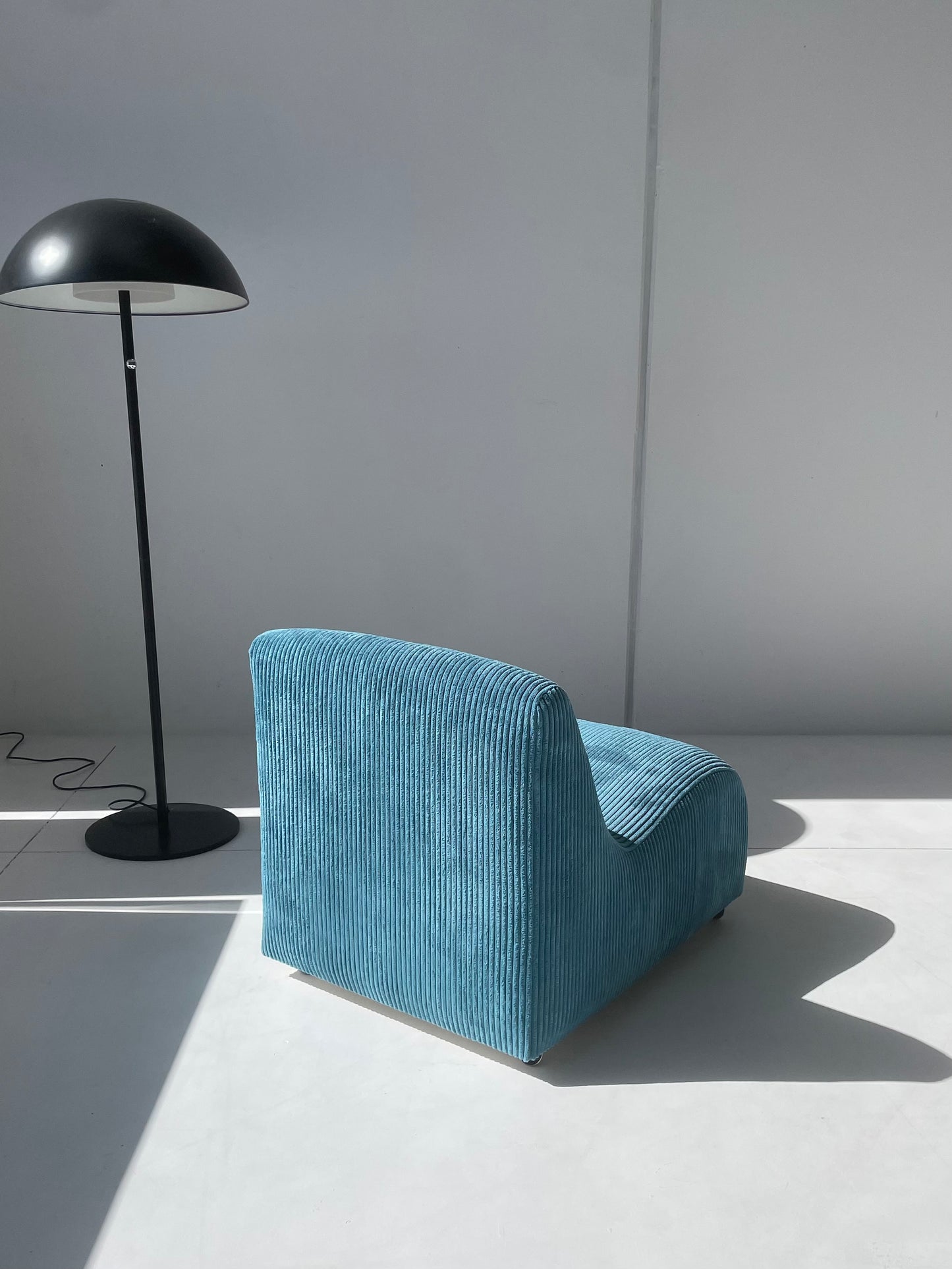 Zotta Blue Corduroy Chairs