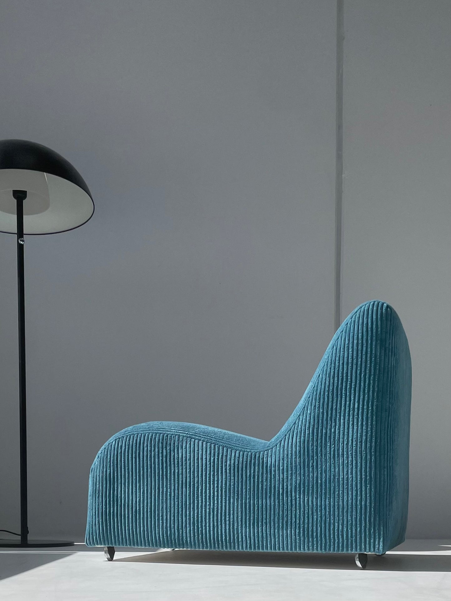 Zotta Blue Corduroy Chairs