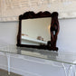 Art Nouveau Style Hand-Carved Timber Mirror