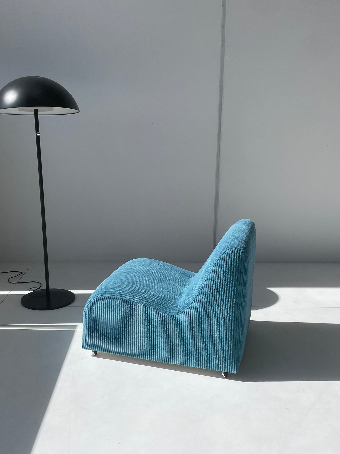 Zotta Blue Corduroy Chairs