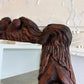 Art Nouveau Style Hand-Carved Timber Mirror