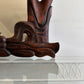 Art Nouveau Style Hand-Carved Timber Mirror