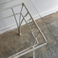 Vintage Mid-Century Glass & Iron Hall / Coffee Table